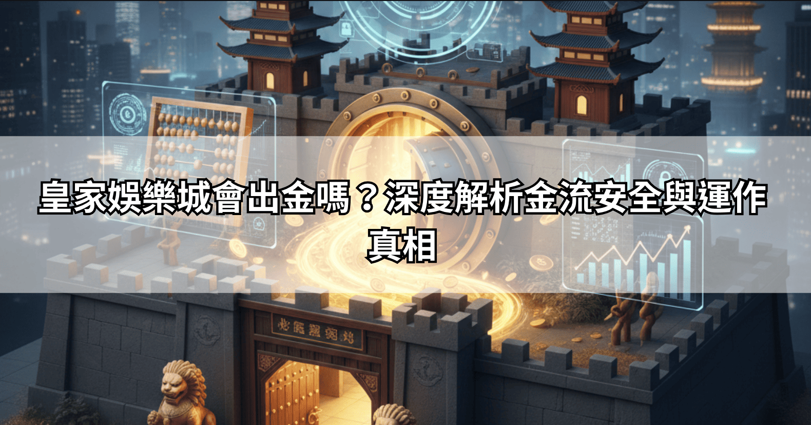 皇家娛樂城會出金嗎?深度解析金流安全與運作真相